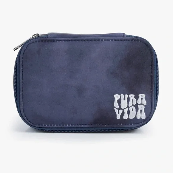 Pura Vida Jewelry Pura Vida Grey Tie Dye Journey Jewelry Case